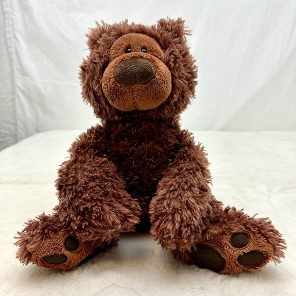 Gund Toys Gund Philbin Brown Bear 32046 2 Plush Stuffed Toy Bean